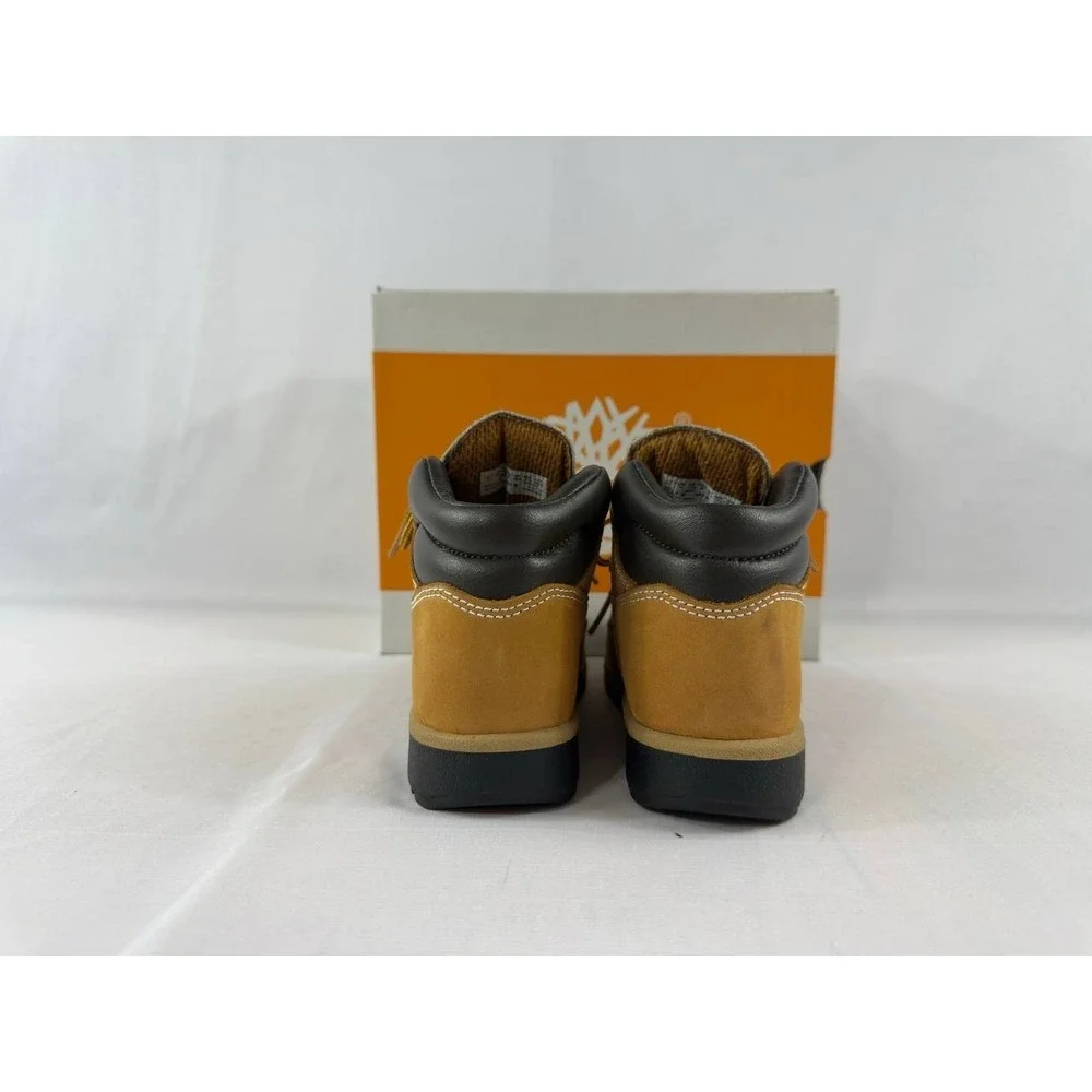 Timberland Field Boots Toddler Size 12M Wheat Brown Leather Hiking Boots 15845